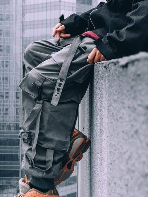 "Urban Knight "Multi Pocket Pants - Anagoc