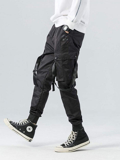 "Tie Cloth" Beam Feet Pants - Anagoc