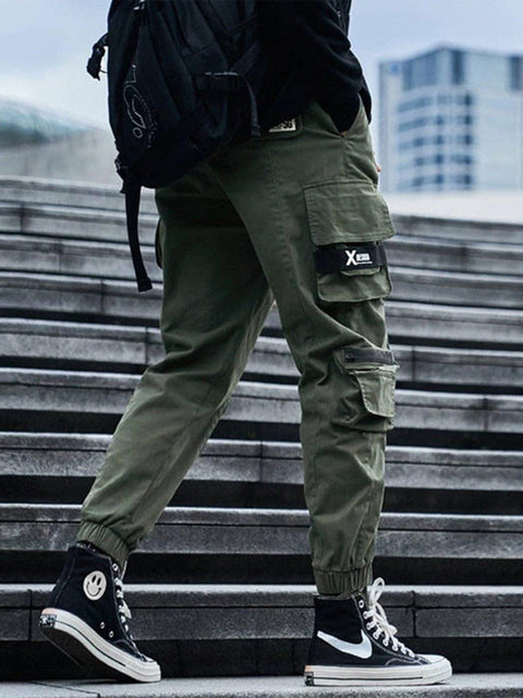 Three-dimensional Pocket Cargo Pants - Anagoc