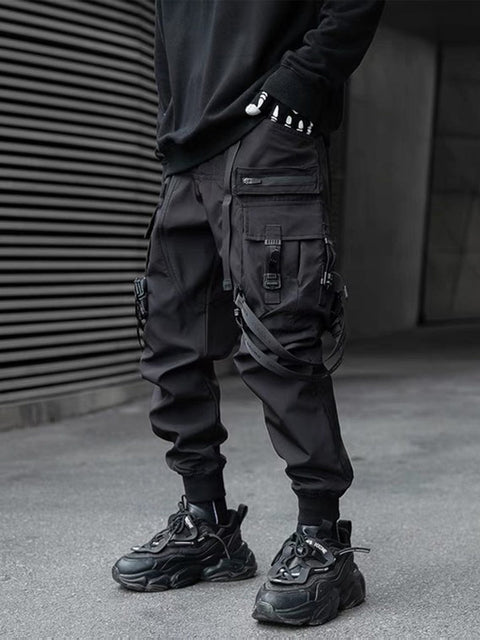 Webbing Pockets With Flap Pants