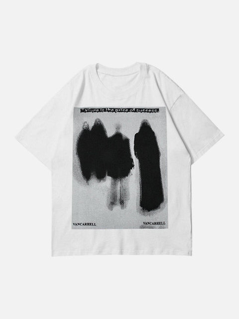 Dark Character Cotton Graphic Tee - Anagoc