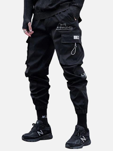 Function Elastic Pockets Cargo Pants - Anagoc