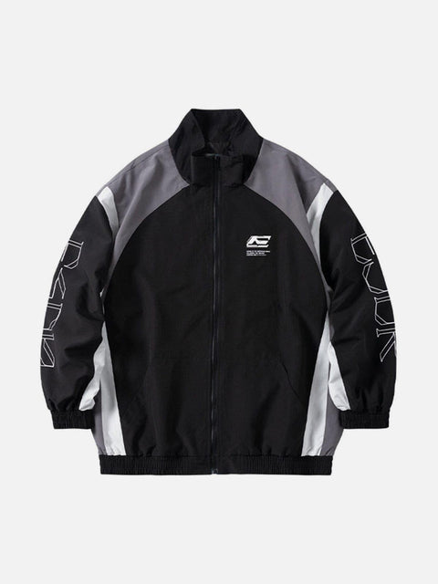 Stitching Color Jacket - Anagoc