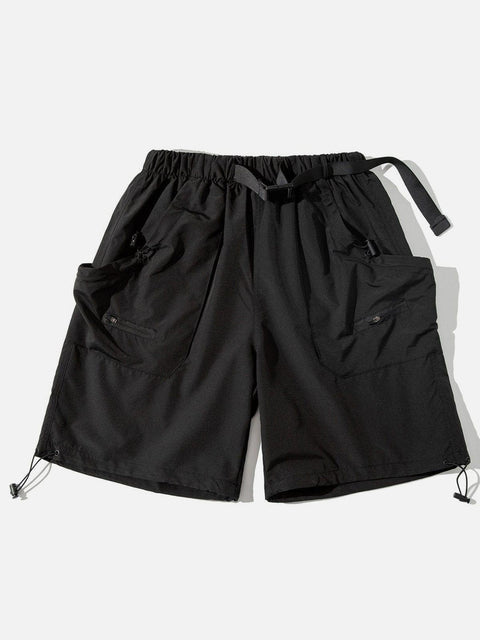 Big Pocket Drawstring Cargo Shorts - Anagoc