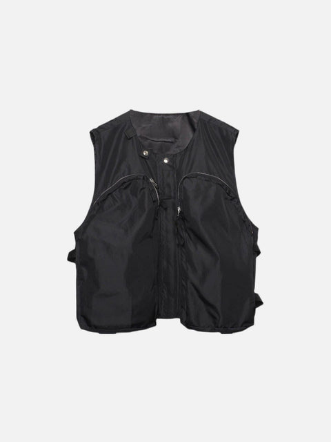 Big Zipper Pocket Vest - Anagoc