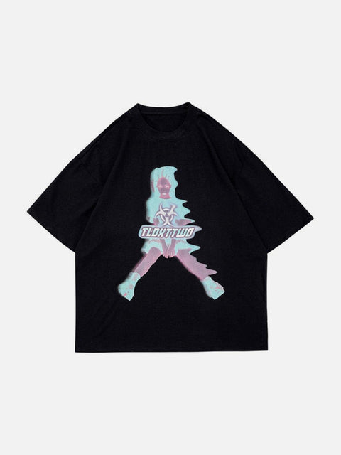 Shy Girl Graphic Tee - Anagoc