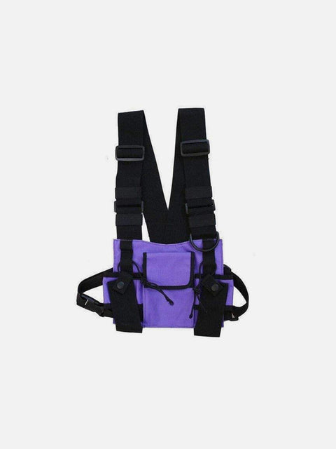 Hip Hop Streetwear Men Fashion Shoulder Bag - Anagoc
