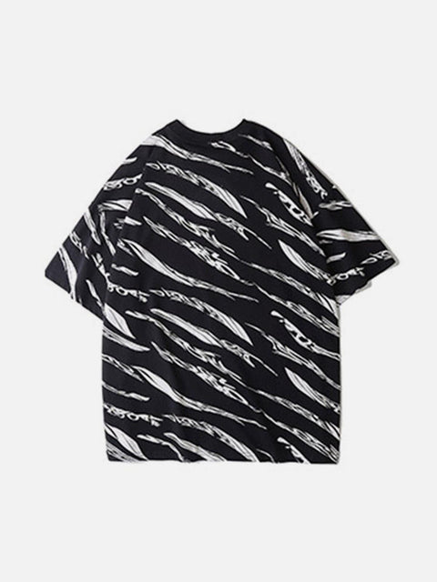 Full Graffiti Cotton Tee - Anagoc