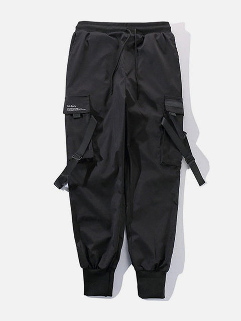 "Multi-pocket Beam Foot" Cargo Pants - Anagoc
