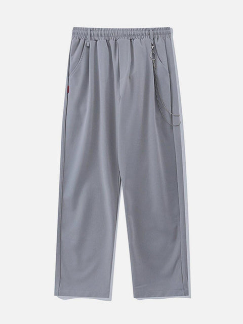 Chain Decoration Pants - Anagoc