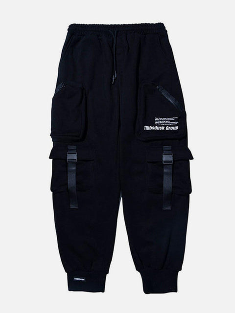 Function Ribbons Pants - Anagoc