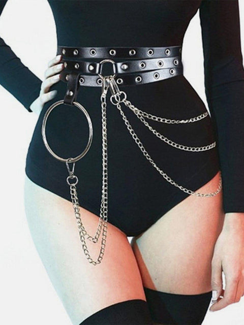 Punk Sexy Waist Chain Belt - Anagoc