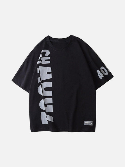 Function Print Cotton Tee - Anagoc