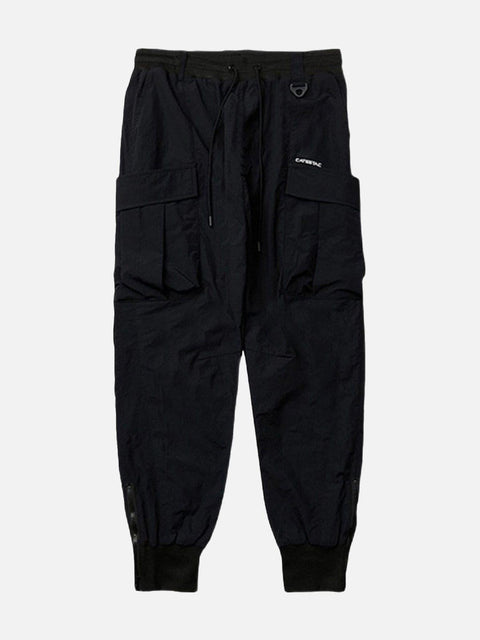 Techwear Side Zipper Big Pockets Cargo Pants - Anagoc