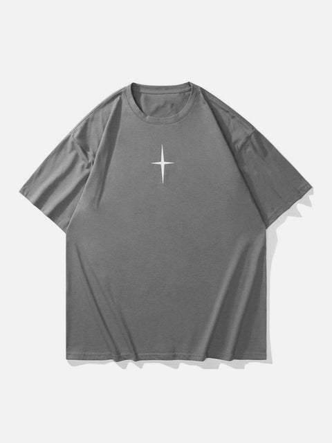 Angel Cross Graphic Tee - Anagoc