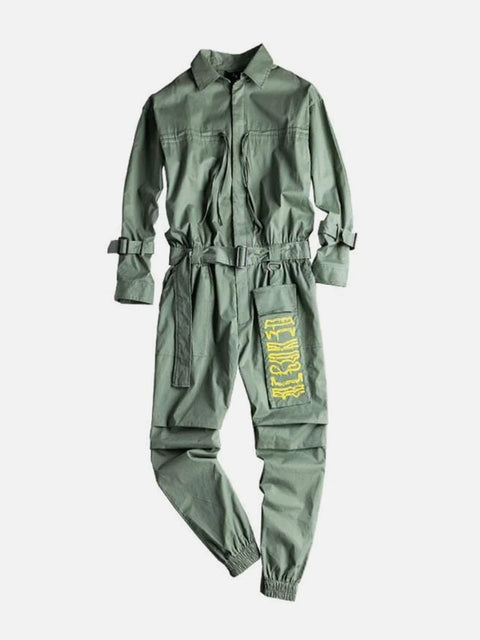 "Ribbon embroidery" Jumpsuit - Anagoc