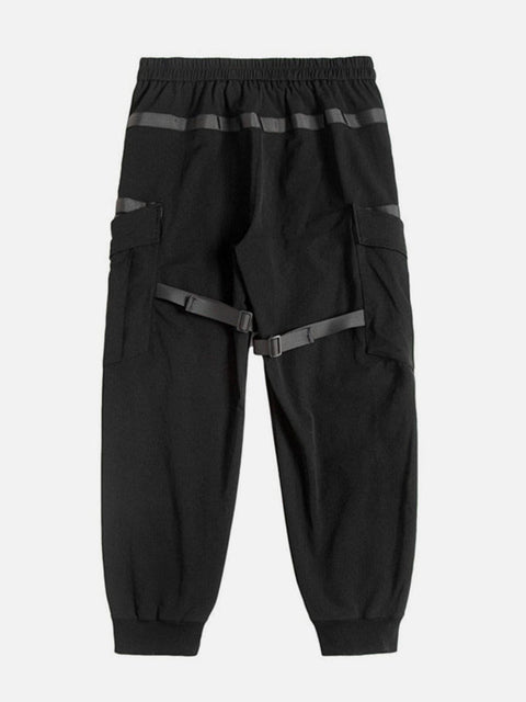 Dark Ribbons Cargo Pants - Anagoc