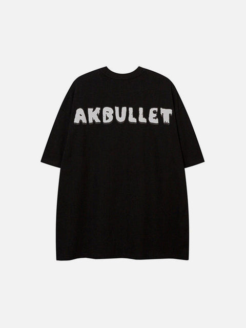 Shining Goose Graphic Tee - Anagoc