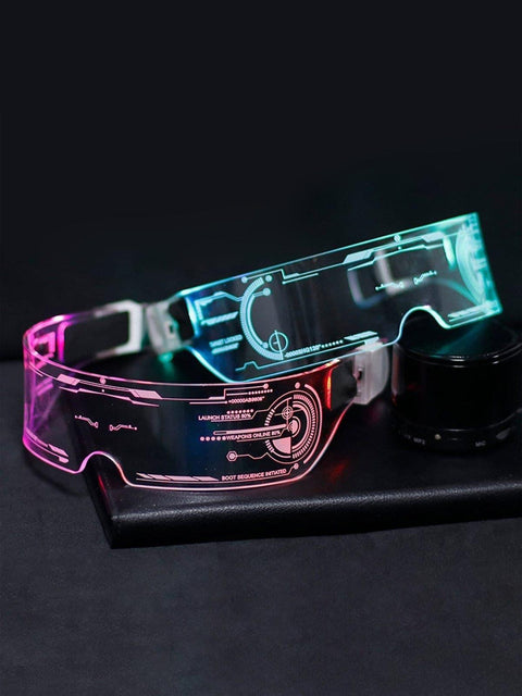 Cyberpunk Cool Wireless LED Glasses - Anagoc