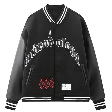 "Digital Print" Varsity Jacket - Anagoc