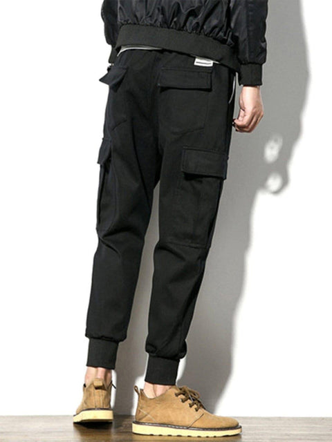 "Multi-pocket Beam Foot" Cargo Pants - Anagoc