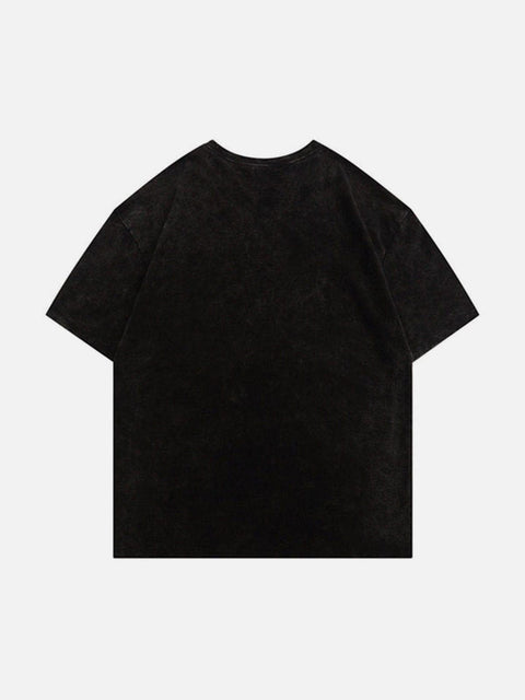 Necklace Washed Tee - Anagoc