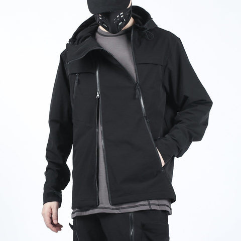 Cyberpunk Function Multi-zip Jacket - Anagoc