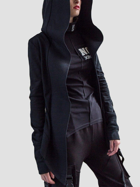 Dark Irregular Witch Cloak Cardigan Jacket - Anagoc