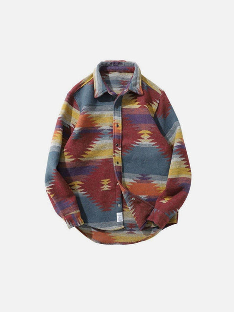 Tie Dye Long Sleeve Shirt - Anagoc