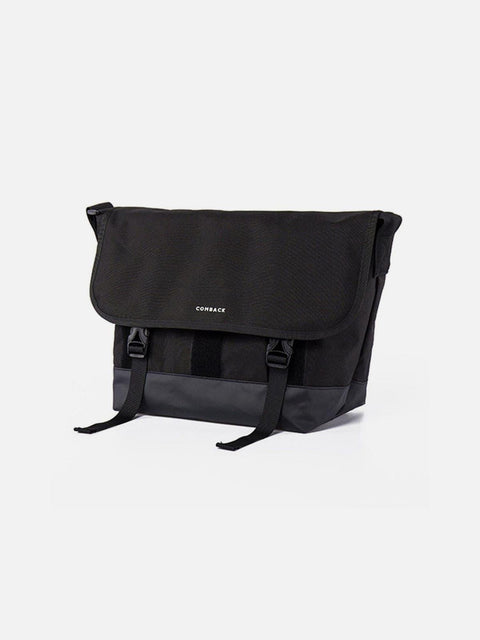 Patchwork Waterproof Buckle Messenger Bag - Anagoc