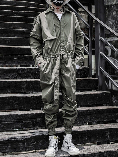 "Creative Belt" Jumpsuit - Anagoc