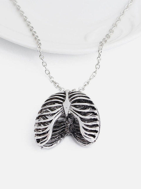 Human Thoracic Skeleton Necklace - Anagoc