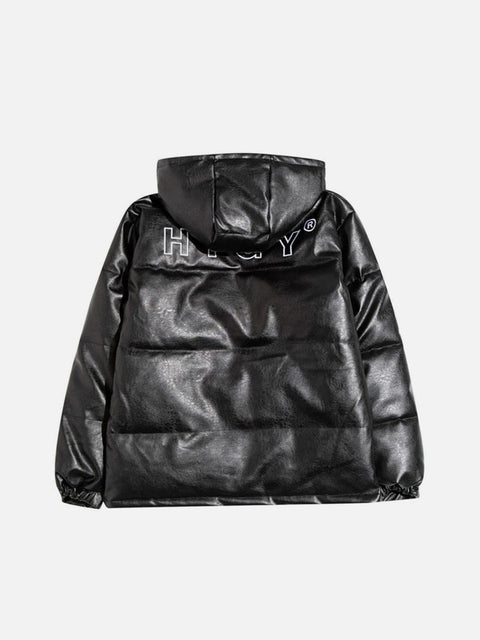 Function PU Winter Coat - Anagoc