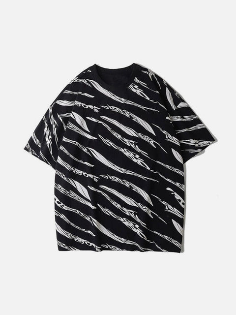 Full Graffiti Cotton Tee - Anagoc