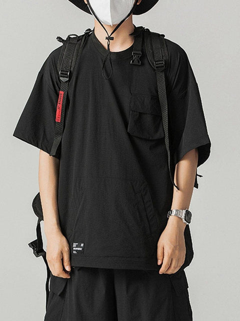 Water Proof Multi Pockets Function Tee - Anagoc