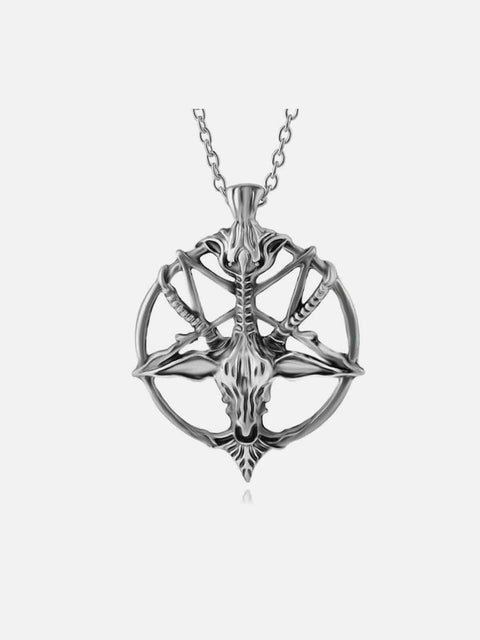 Skull Sheep Head Necklace - Anagoc