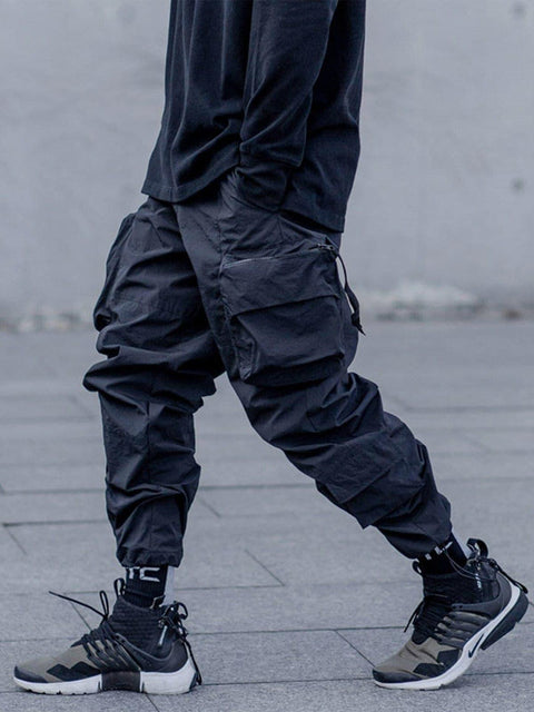 Double Big Pockets Cargo Pants - Anagoc