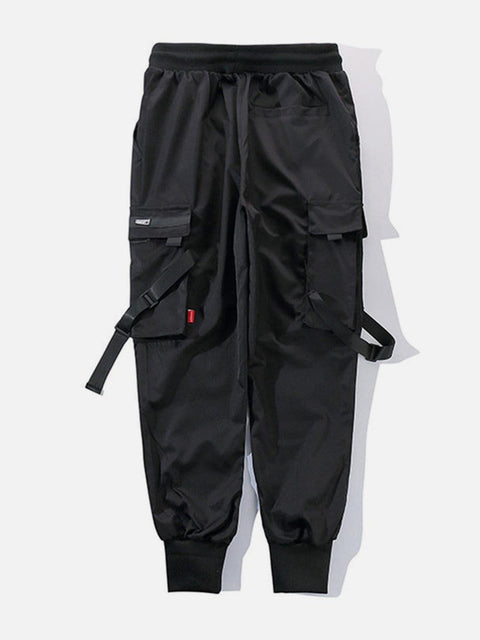"Multi-pocket Beam Foot" Cargo Pants - Anagoc
