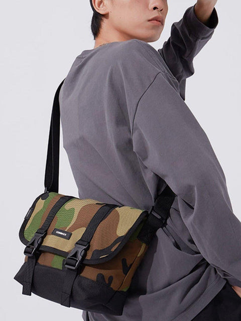 Functional Reversible Camouflage Messenger Bag - Anagoc