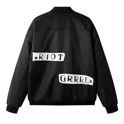 "Character Patch" Varsity Jacket - Anagoc