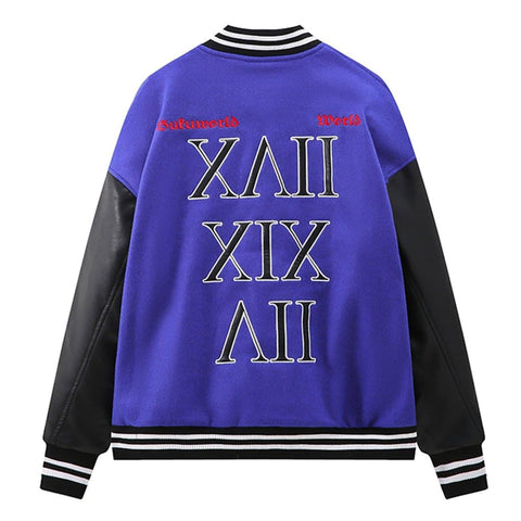 "Digital Print" Varsity Jacket - Anagoc