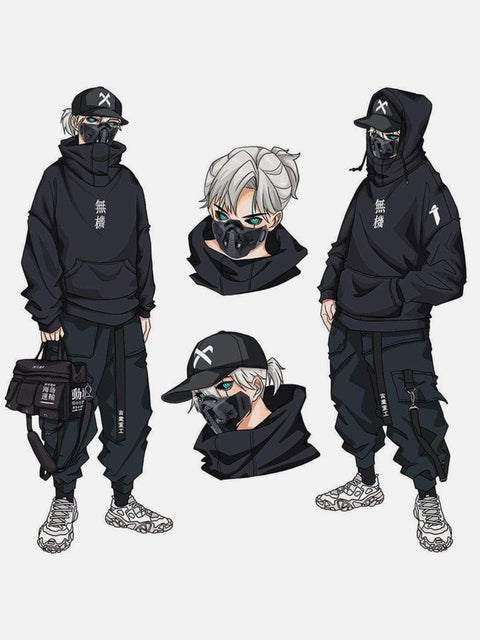 "Urban Knight "Multi Pocket Pants - Anagoc