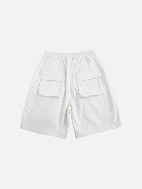 Combat Zipper Pockets Cargo Shorts - Anagoc