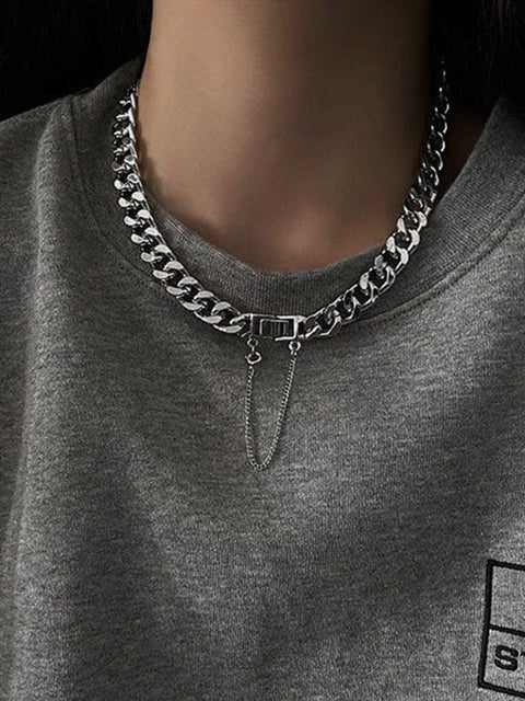 Metal Chain Necklace - Anagoc