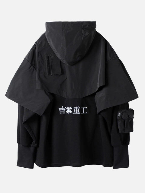 Cyberpunk Combat Functional Hoodies - Anagoc