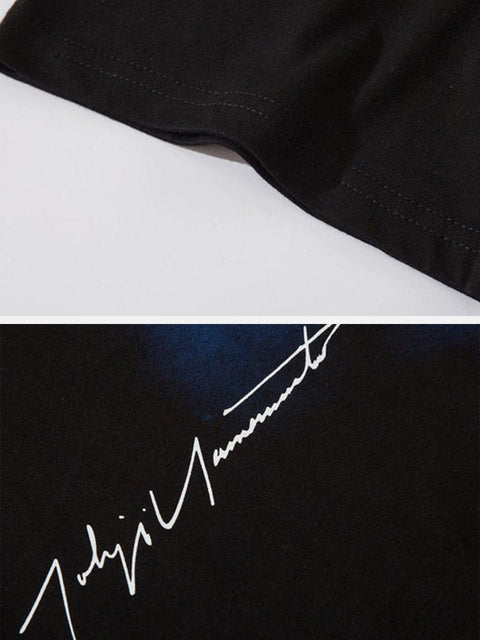Unreal Portrait Graphic Tee - Anagoc