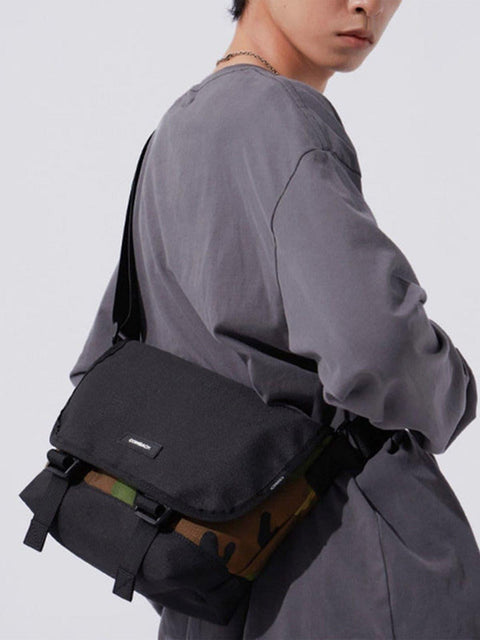 Functional Reversible Camouflage Messenger Bag - Anagoc