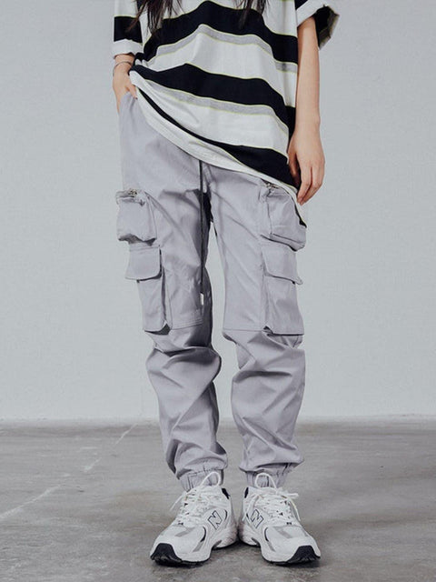 Techwear Multi Pockets Cargo Pants - Anagoc