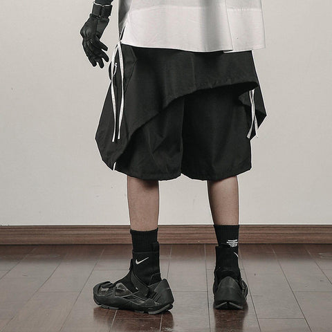 Detachable Apron Cargo Shorts - Anagoc