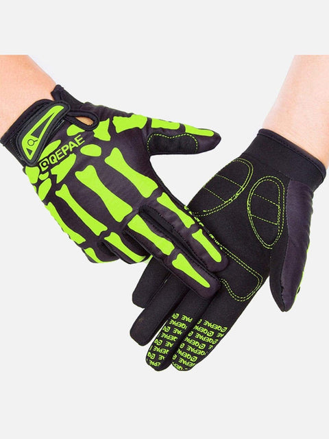 Punk Skeleton Claw Gloves - Anagoc